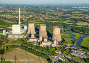 Germany, Europe, Coal Fired Power Station, Cooling Tower